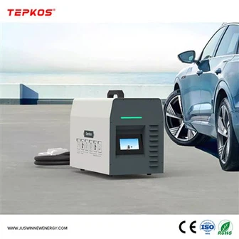 Cargador de EV de DC portátil
